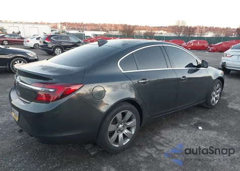 2016 Buick Regal Turbo Premium Ii из США, поврежденный, VIN 2G4GS5GX4G9120291